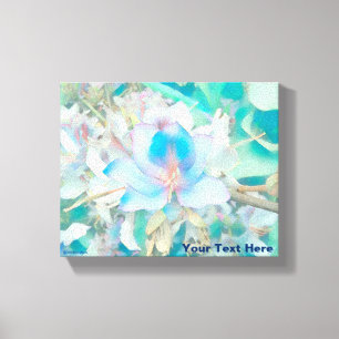 Toile Pastel Blue Blossom