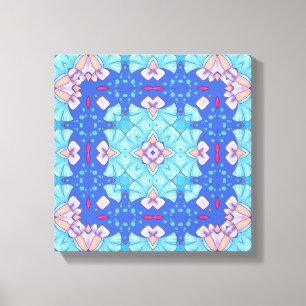 Toile Pastel Blues Serenity Abstract Home Wall Art