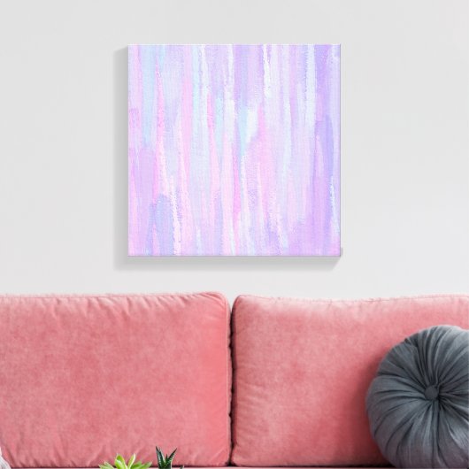 Toile Pastel Brush Strokes Art Abstrait (Insitu(Salon))