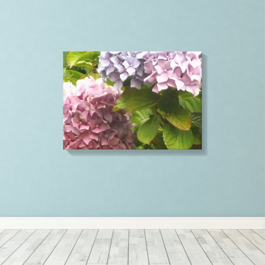 Toile Pastel Hydrangeas (Insitu (Plancher de Bois))