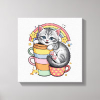 Pastel Paws & Rainbow Sips