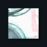 Toile Pastel Scribe - Aquarelle<br><div class="desc">Pastel Scribe III par Grace Popp. Dispose de formes rapprochées dans un style aquarelle. Composé de couleurs variées.</div>