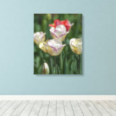 Toile Pastel Tulips (Insitu (Plancher de Bois))