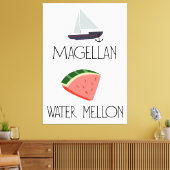 Toile Pastèque Magellan (Insitu(Salon))