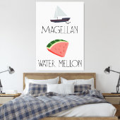 Toile Pastèque Magellan (Insitu(Chambre))