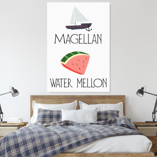 Toile Pastèque Magellan (Insitu(Chambre))