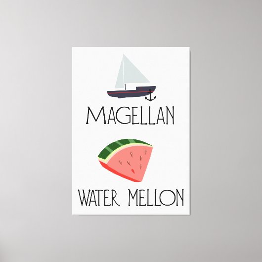 Toile Pastèque Magellan (Recto)