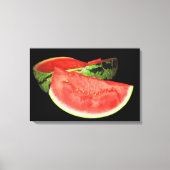 Toile Pastèque rouge (Recto)