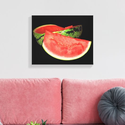Toile Pastèque rouge (Insitu(Salon))