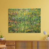 Toile Pasture en fleurs par Vincent van Gogh (Insitu(Salon))