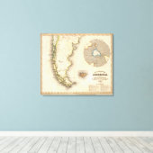 Toile Patagonie, Argentine (Insitu (Plancher de Bois))