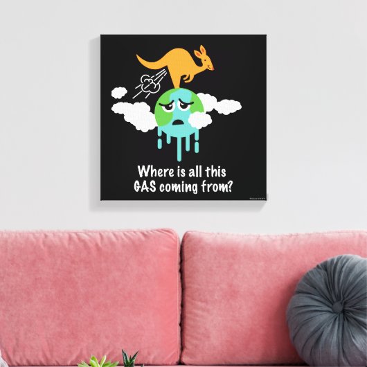 Toile Pâte au méthane de Kangaroo (Insitu(Salon))