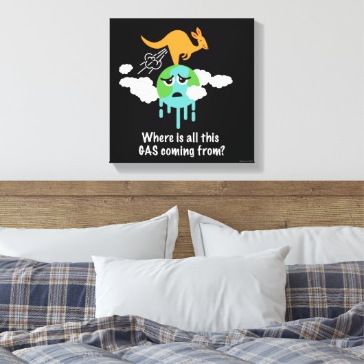 Toile Pâte au méthane de Kangaroo (Insitu(Chambre))