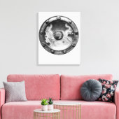 Toile Paten avec un médaillon représentant le Dernier (Insitu(Salon))