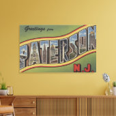 Toile Paterson, New Jersey - Scènes de grandes lettres (Insitu(Salon))