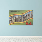 Toile Paterson, New Jersey - Scènes de grandes lettres (Insitu (Plancher de Bois))