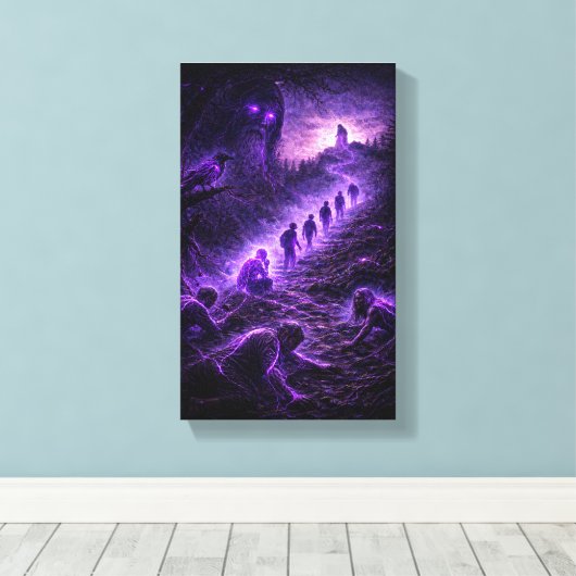 Toile Path of the Chosen (Insitu (Plancher de Bois))