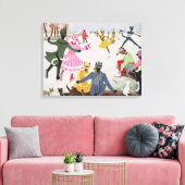 Toile Patinage sur glace fine (Insitu(Salon))