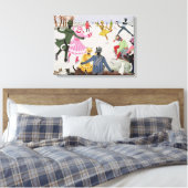 Toile Patinage sur glace fine (Insitu(Chambre))