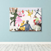 Toile Patinage sur glace fine (Insitu (Plancher de Bois))