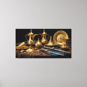 Toile Patrimoine d'or - Un chef-d'oeuvre d'élégance