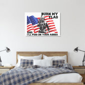 Toile Patriote américain (Insitu(Chambre))