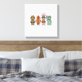 Toile Patriotic Duck and Hot Dog Vintage Vector Shirt_1 (Insitu(Chambre))