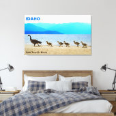 Toile Patrouille côtière - Oies du Canada (Insitu(Chambre))