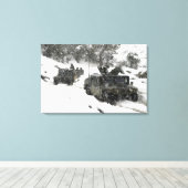 Toile patrouille des Marines américains dans le col Khow (Insitu (Plancher de Bois))