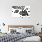 Toile patrouille des Marines américains dans le col Khow (Insitu(Chambre))