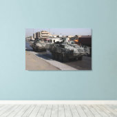 Toile patrouille des soldats (Insitu (Plancher de Bois))
