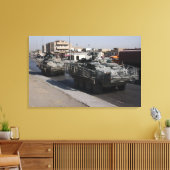 Toile patrouille des soldats (Insitu(Salon))