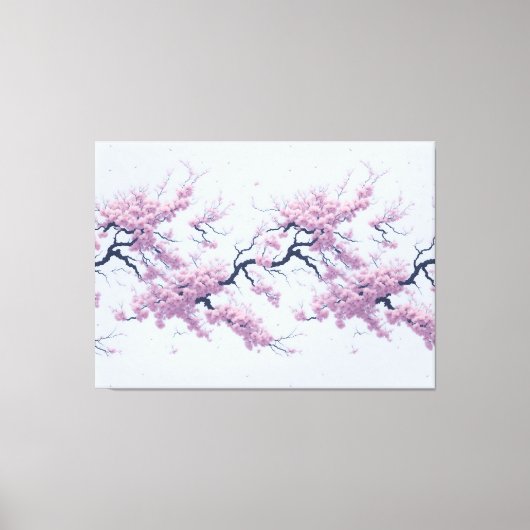 Toile Pattern Cherry Blossoms (Recto)