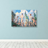 Toile Paul Cezanne - Baigneurs (Insitu (Plancher de Bois))