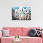 Toile Paul Cezanne - Baigneurs (Insitu(Salon))