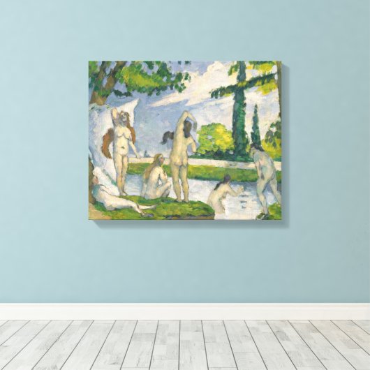 Toile Paul Cezanne | Bathers (Insitu (Plancher de Bois))
