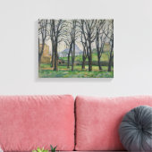 Toile Paul Cezanne | Châtaigniers à Jas de Bouffan, c (Insitu(Salon))