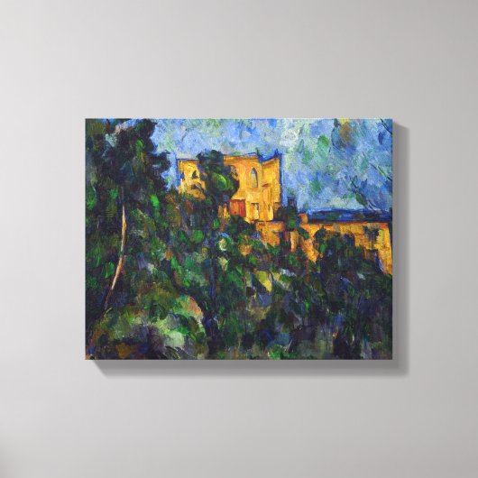 Toile Paul Cezanne - Château Noir (Recto)