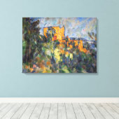 Toile Paul Cezanne - Château Noir (Insitu (Plancher de Bois))