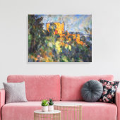 Toile Paul Cezanne - Château Noir (Insitu(Salon))