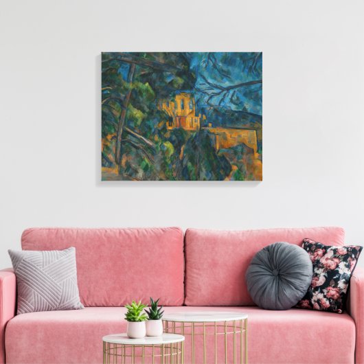 Toile Paul Cezanne - Château Noir (Insitu(Salon))