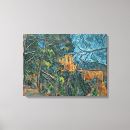 Toile Paul Cezanne | Château Noir, 1900-04 (huile sur ca (Recto)