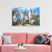 Toile Paul Cezanne - Cinq Baigneurs (Insitu(Salon))