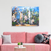 Toile Paul Cezanne - Cinq Bathères (Insitu(Salon))