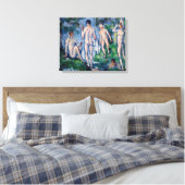 Toile Paul Cezanne - Groupe des Bathères (Insitu(Chambre))