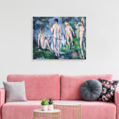 Toile Paul Cezanne - Groupe des Bathères (Insitu(Salon))