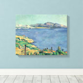 Toile Paul Cezanne - Le golfe de Marseille (Insitu (Plancher de Bois))
