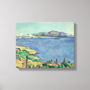 Toile Paul Cezanne - Le golfe de Marseille