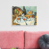 Toile Paul Cezanne - Le panier de pommes (Insitu(Salon))