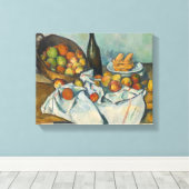 Toile Paul Cezanne - Le panier de pommes (Insitu (Plancher de Bois))